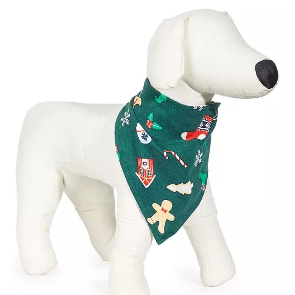 Christmas pet bandana- S/M